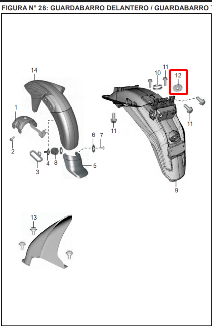 CAUCHO TAPA LATERAL PULSAR ORIGINAL - Mundimotos