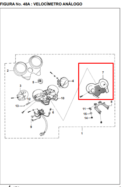 TAPA INFERIOR VelocimetroCIMETRO. PULSAR BLACK ORIGINAL - Mundimotos