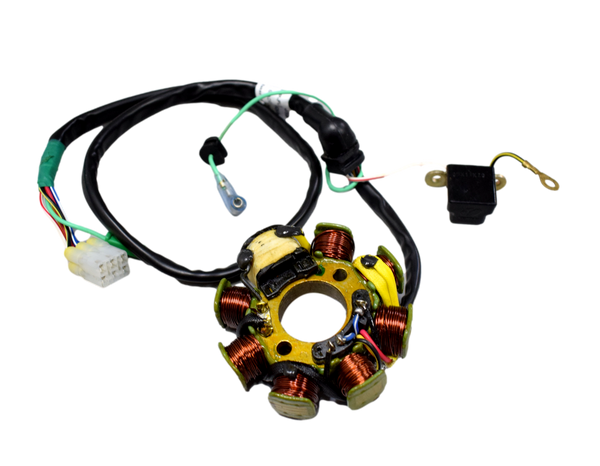 STATOR PULSAR 200/PULSARII CABLE CORTO INDIA - Mundimotos