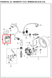 CDI PULSARII ORIGINAL - Mundimotos