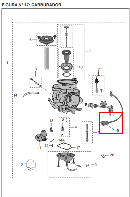 SENSOR CARBURADORURADOR DISCOVER 150 ST/F ORIGINAL - Mundimotos