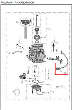 Cargar imagen en el visor de galería, SENSOR CARBURADORURADOR DISCOVER 150 ST/F ORIGINAL - Mundimotos