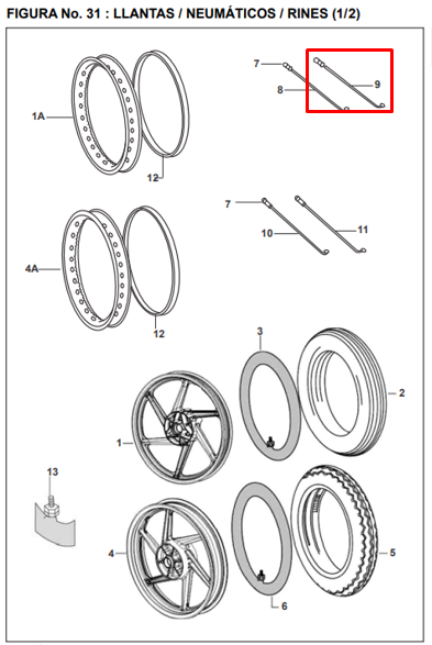 RADIO RH EXTERNO PULSARMV/DTS-I ORIGINAL - Mundimotos