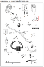 Cargar imagen en el visor de galería, ANTIVIBRANTE BATERIA / PULSAR BLACK TEC ORIGINAL - Mundimotos