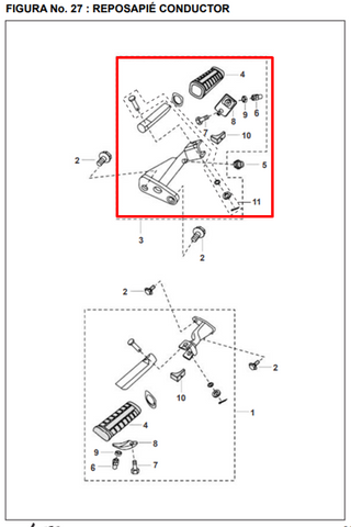 POSAPIE FR RH PULSAR ORIGINAL - Mundimotos