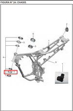 Cargar imagen en el visor de galería, CANASTILLA DIRECCIONION BOXER CT100 ORIGINAL - Mundimotos