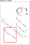 CABLE ACELERADOR PULSAR DTS-I ORIGINAL - Mundimotos