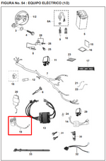 Cargar imagen en el visor de galería, RELAY ARRANQUE PULSAR UG/220 ORIGINAL - Mundimotos