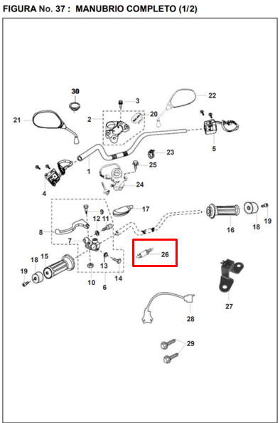 SWITCH CLUTCH PULSARII ORIGINAL - Mundimotos