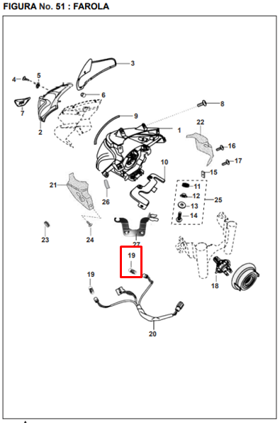 BOMBILLO 12V-5W T10 DISC125-135 ORIGINAL - Mundimotos