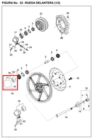 SENSOR VELOCIDAD PULSARII ORIGINAL - Mundimotos