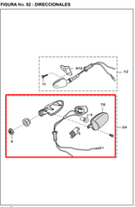 Cargar imagen en el visor de galería, Direccional RR RH PULSAR 180UG ORIGINAL - Mundimotos