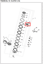 Cargar imagen en el visor de galería, SOPORTE BALINERA CLUTCH PULSARII ORIGINAL - Mundimotos