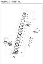 Cargar imagen en el visor de galería, PORTA RESORTE CLUTCH PULSAR/DISCOV ORIGINAL - Mundimotos