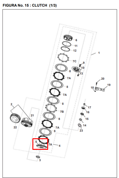 CORONA INTERNA CLUTCH PULSARII ORIGINAL - Mundimotos