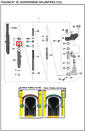 RETEN 37-49-10 PULSAR/UG/220 ORIGINAL - Mundimotos