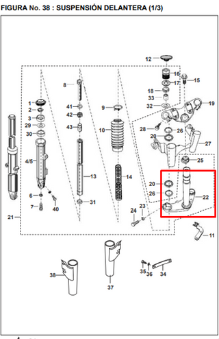 ESPIGA PULSAR DTSI/TEC/BLACK ORIGINAL - Mundimotos
