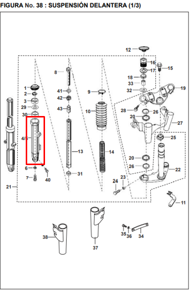 BOTELLA LH PULSAR220-UG ORIGINAL - Mundimotos