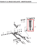 Cargar imagen en el visor de galería, Amortiguador Bajaj PLATINO 100 - Mundimotos