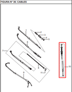 Load image into Gallery viewer, CABLE CHOCK BOXER TEC  ORIGINAL - Mundimotos
