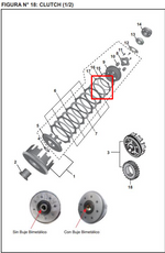 Load image into Gallery viewer, DISCO CLUTCH WIND 125/PULSAR 135/200N ORIGINAL - Mundimotos