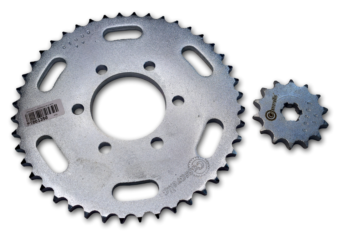 Kit Sprocket Bajaj Wind125 14/44 Generico Cassarella - Mundimotos