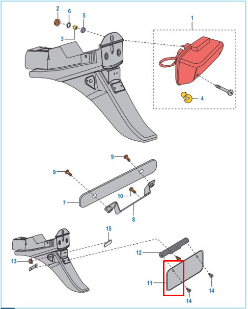 PORTA PLACA WIND/PULSAR 180/NS/DISC/PL ORIGINAL - Mundimotos