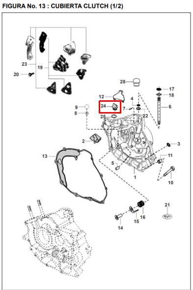 TAPON ACEITE PULSAR 180UG/BSIV ORIGINAL - Mundimotos