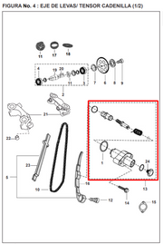 TENSOR CADENILLA PULSAR ORIGINAL - Mundimotos
