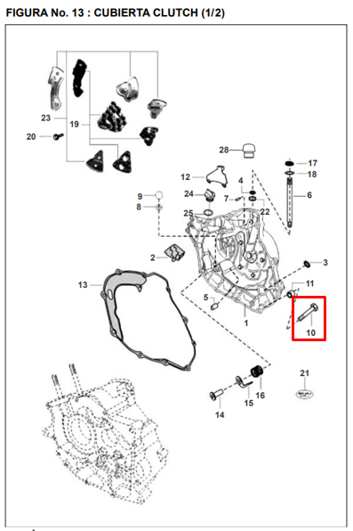 TORNILLO A 06X030 ORIGINAL - Mundimotos