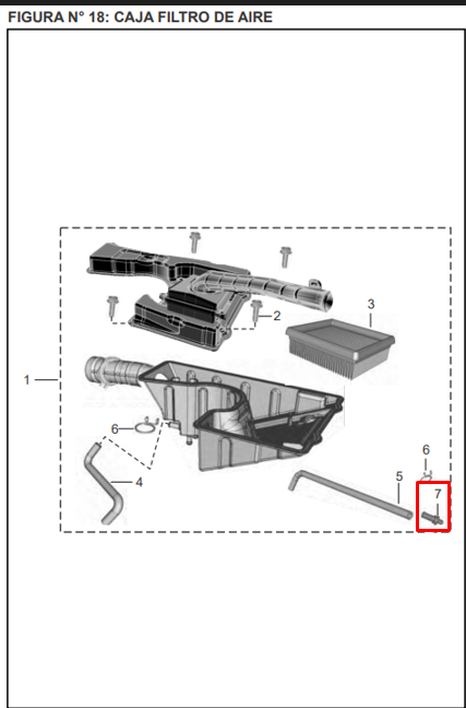 TAPON COND.FILTR AIRE BOX/PUL/DIS ORIGINAL - Mundimotos