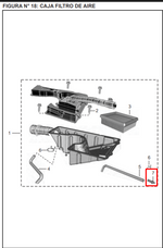 Cargar imagen en el visor de galería, TAPON COND.FILTR AIRE BOX/PUL/DIS ORIGINAL - Mundimotos