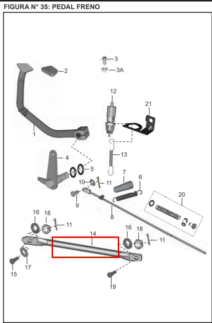 PLATINO PORTABANDAS DISCOVER ORIGINAL - Mundimotos