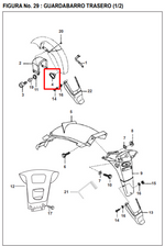 Cargar imagen en el visor de galería, ABRAZADERA FR BOXER/AVANTI/CALIBER ORIGINAL - Mundimotos