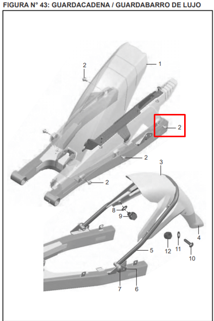 TORNILLO PULSAR UG ORIGINAL - Mundimotos