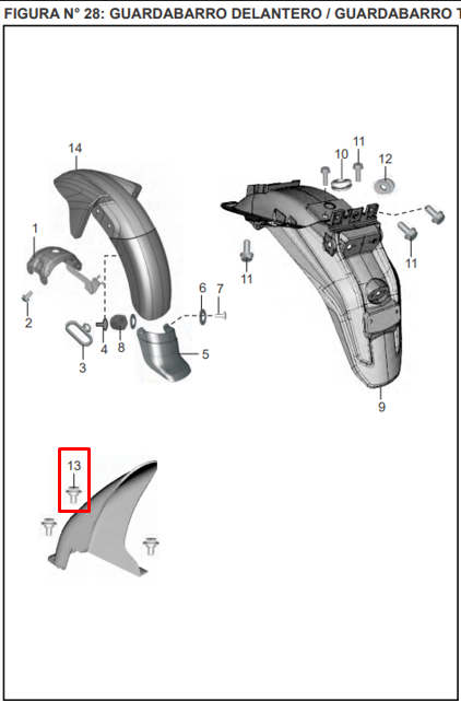 TORNILLO PULSAR UG ORIGINAL - Mundimotos