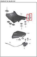 Cargar imagen en el visor de galería, TORNILLO SOPOR FARO PULSAR ORIGINAL - Mundimotos
