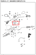 SWITCH ENCEN PULSAR180TEC/DISCOVER 135 ORIGINAL - Mundimotos