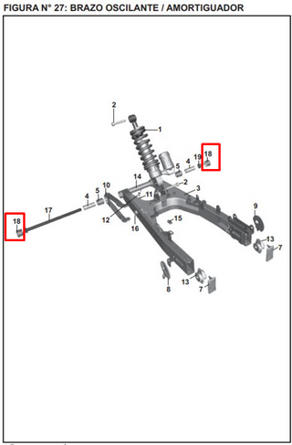 TAPON TIJERA NS 200 ORIGINAL - Mundimotos
