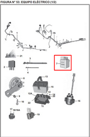 UNIDAD CONTROL PULSAR 180 GT ORIGINAL - Mundimotos