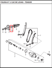 BUJE 12X23X10 ARBOL BOXER ORIGINAL - Mundimotos