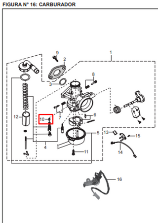 PULVERIZADOR BOXER CT/TEC ORIGINAL - Mundimotos