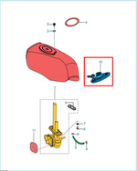 Load image into Gallery viewer, TAPA GAS BOXER C100-TEC PPPPPPPPPP ORIGINAL - Mundimotos