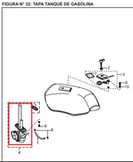 Load image into Gallery viewer, LLAVE GAS BOXER/CALIBER ORIGINAL - Mundimotos