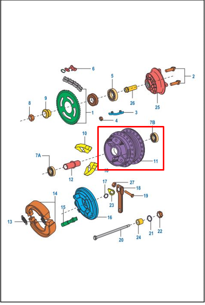 CAMPANA RR BOXER TEC ORIGINAL - Mundimotos