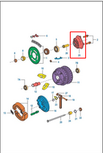 Load image into Gallery viewer, PORTA SPROKET BOXER TEC/PLATINO ORIGINAL - Mundimotos