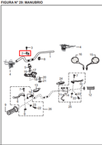 Cargar imagen en el visor de galería, ABRAZADERA Manubrio(2)BOXER TEC ORIGINAL - Mundimotos