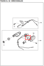 Load image into Gallery viewer, BOMBILLO DIREC. PULSARII/XT660 ORIGINAL - Mundimotos