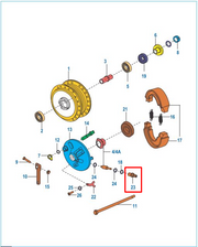 BUJE PINON VELOCIM BOXER/DISC/PLAT ORIGINAL - Mundimotos