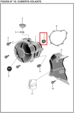 Cargar imagen en el visor de galería, BUJE 10X14X12 CJ DISCOVER 100/PULSAR 135 ORIGINAL - Mundimotos